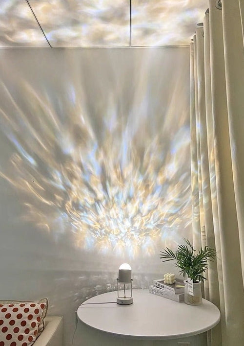 Lampada da tavolo decorativa Ripple Projector - Notte d'ambiente moderna e creativa